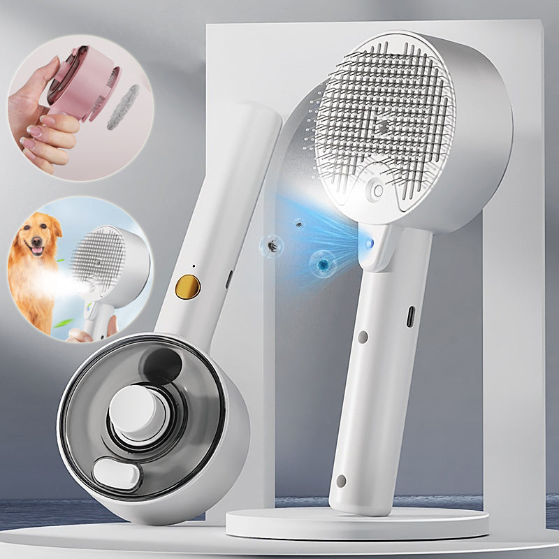 🐾 Dog & You™ UV Care Grooming Brush