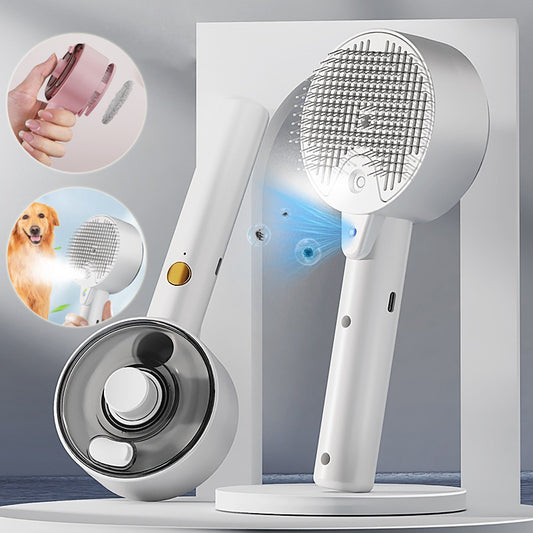 🐾 Dog & You™ UV Care Grooming Brush