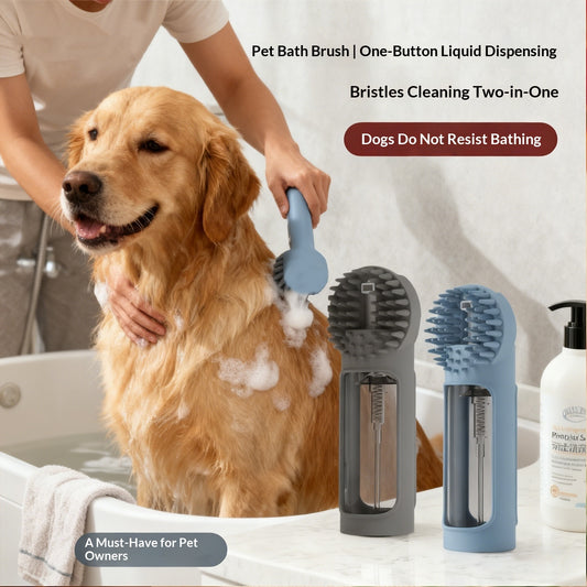 🐾 Dog & You™ Bath & Massage Brush