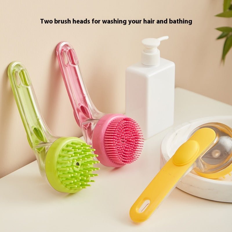 Long-Handle Dog Bath & Shampoo Brush - Dog & You