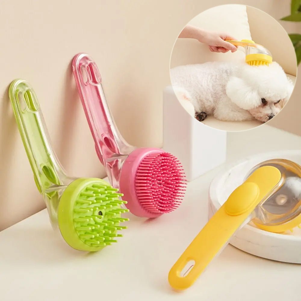Long-Handle Dog Bath & Shampoo Brush - Dog & You