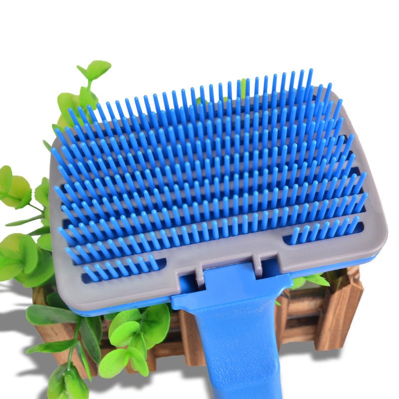 Pet Brush Comb Puppy Dog Cats Self Cleaning Combs Hair Trimmer Grooming Tools for Dog Animals Pet Cleaning Supplies - Dog & You