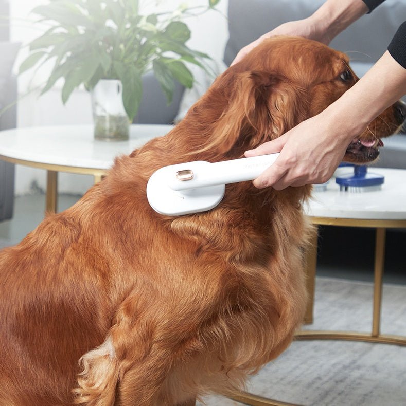 Pet Comb Cat Dog To Remove Floating Hair Pet Hair Brush Hair Removal Artifact Pet Grooming Brush Supplies Self Cleaning Comb Pet Products - Dog & You