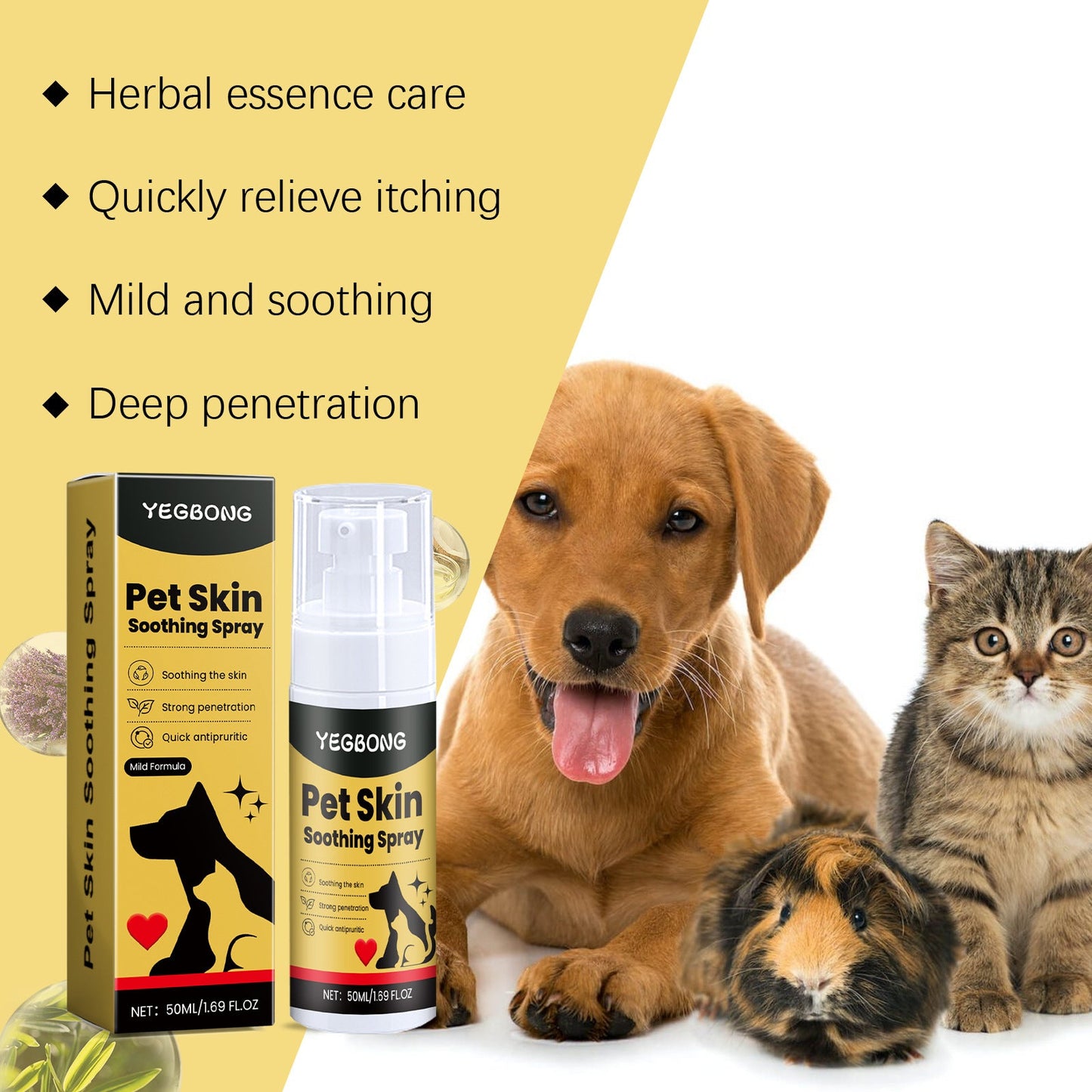 Pet Skin Care Spray Gentle Relief - Dog & You