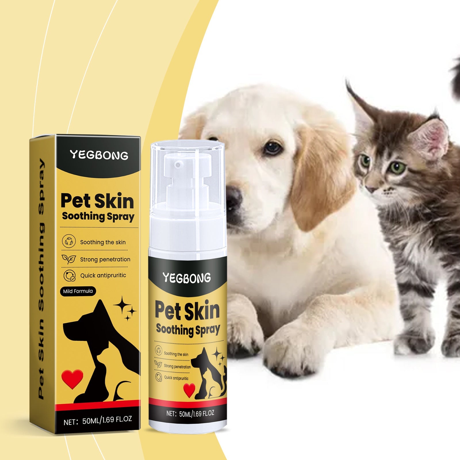 Pet Skin Care Spray Gentle Relief - Dog & You