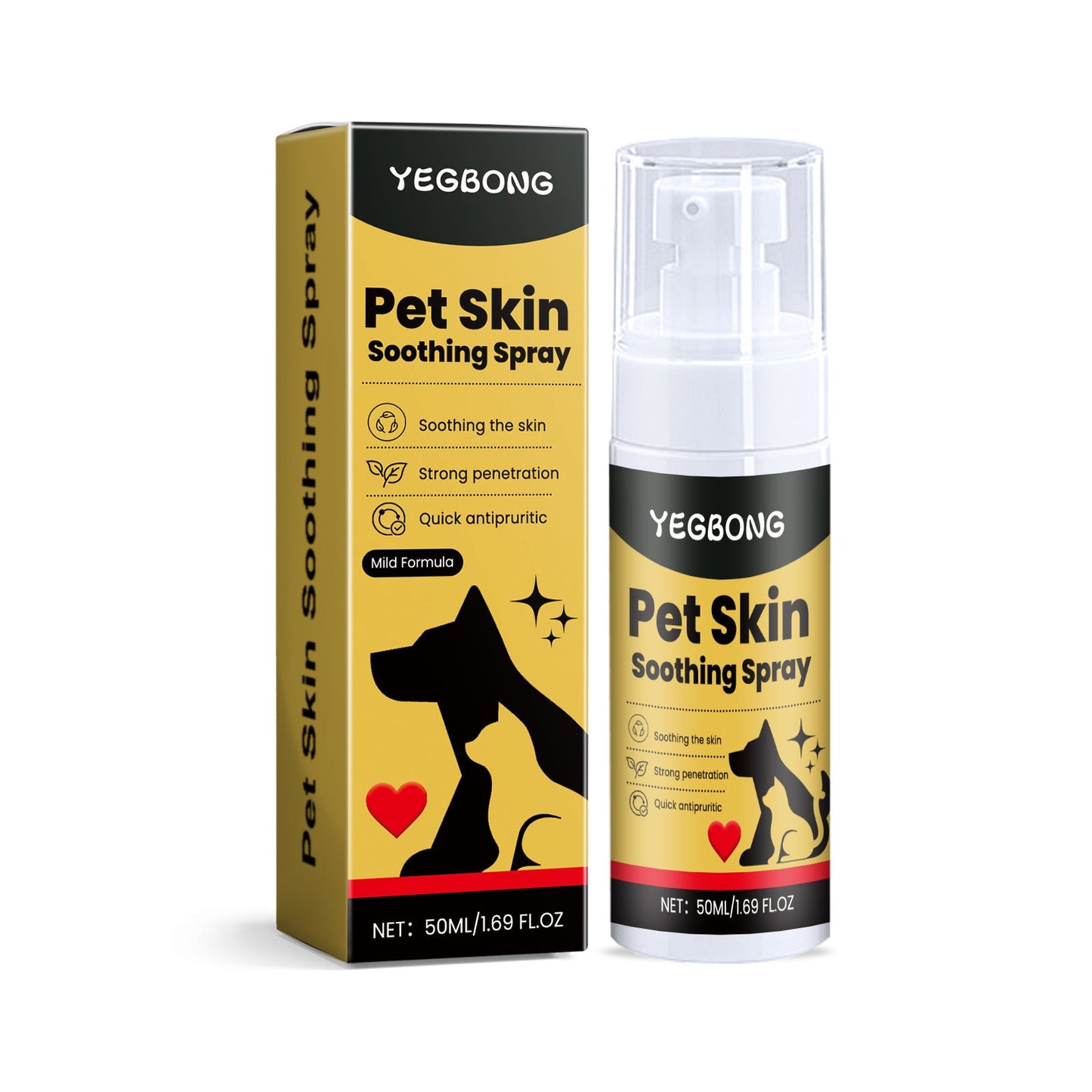 Pet Skin Care Spray Gentle Relief - Dog & You