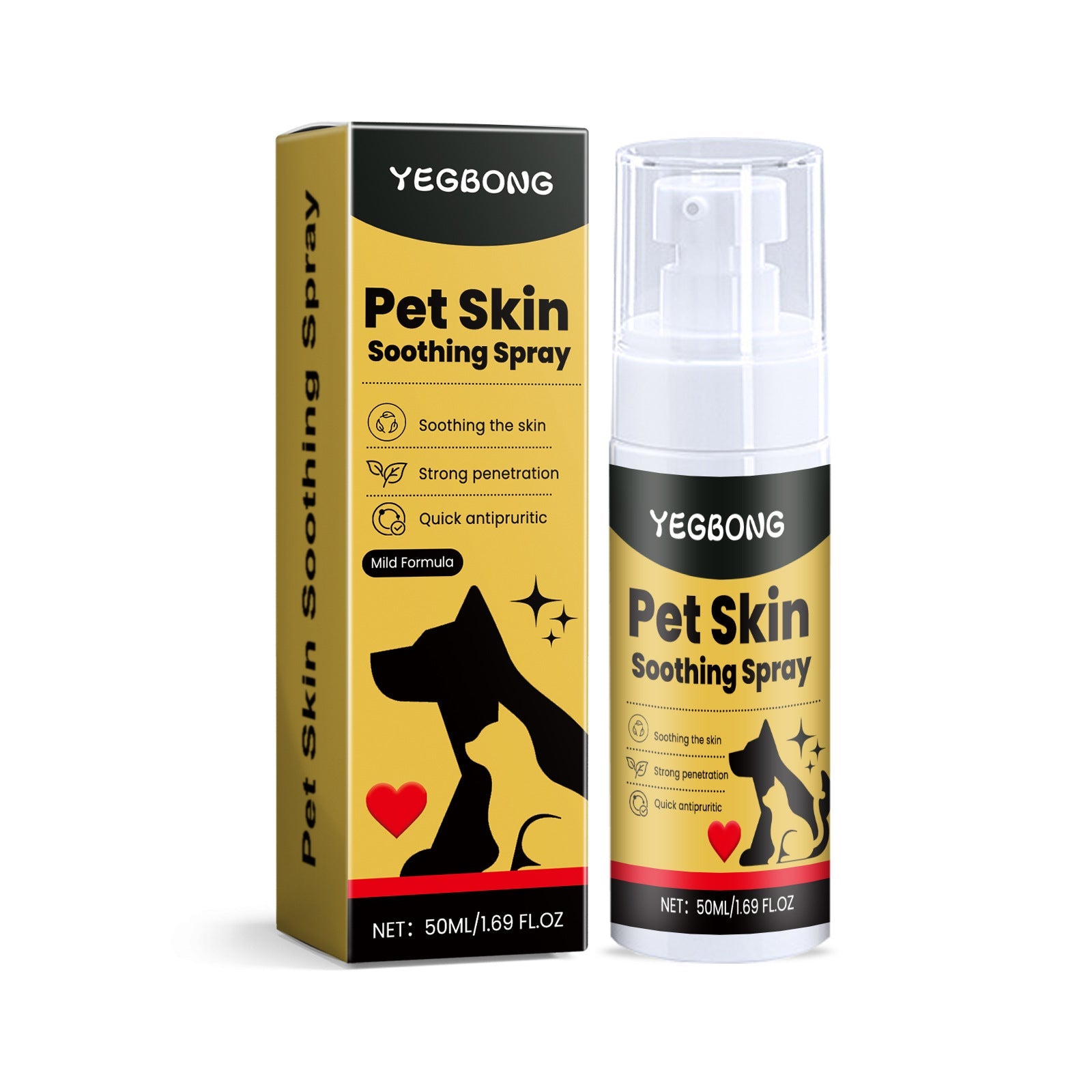 Pet Skin Care Spray Gentle Relief - Dog & You