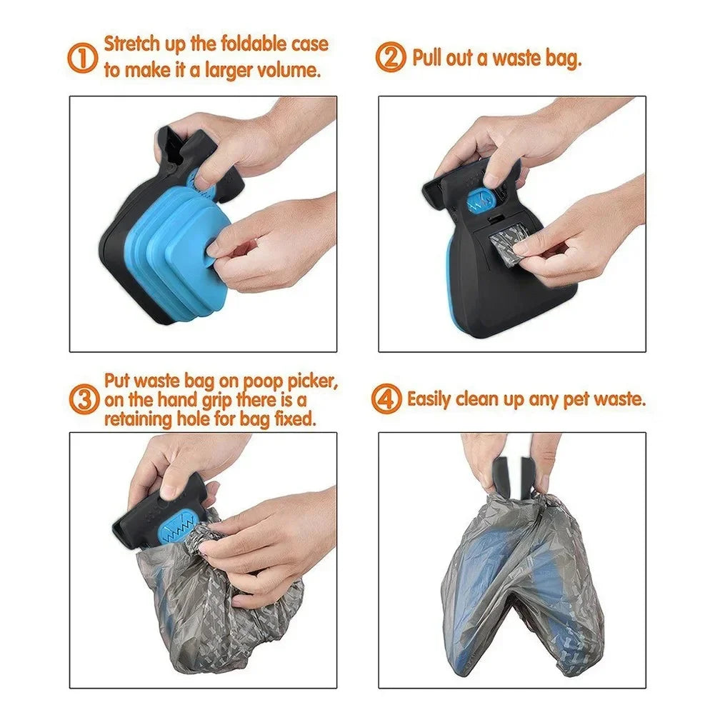 Portable Foldable Dog Poop Scooper