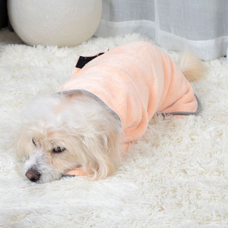 Quick-Dry Microfiber Pet Bath Towel & Robe - Dog & You