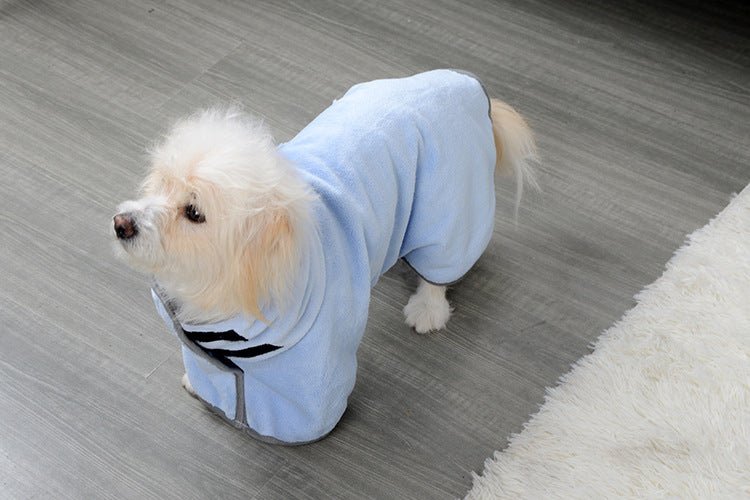Quick-Dry Microfiber Pet Bath Towel & Robe - Dog & You